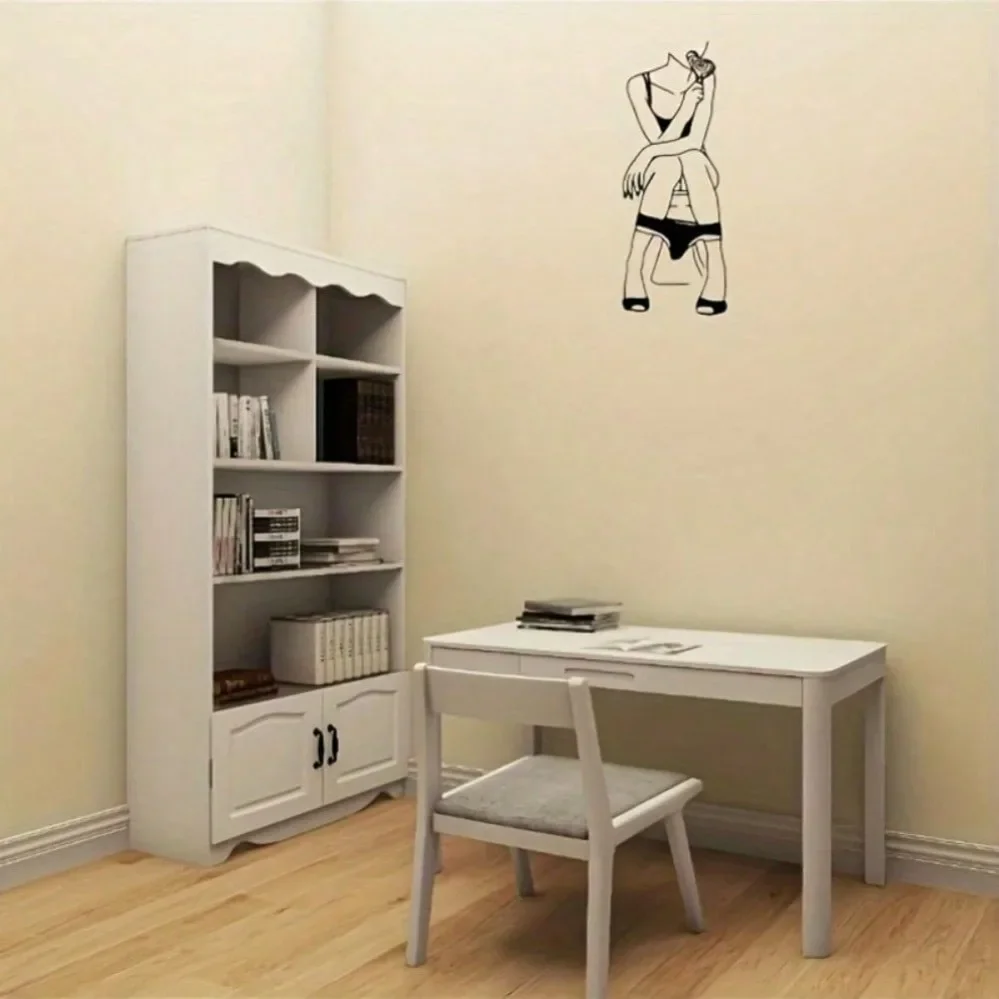 

Minimalist Line Art Metal Wall Sculpture – Abstract Decor for Farmhouse & Rustic Home Interiors