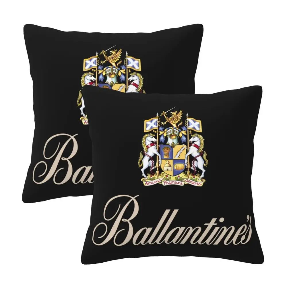 NOVAS Fronhas da moda Ballantine Capas de almofada decorativas macias e aconchegantes 2 peças