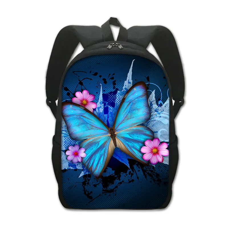 Beautiful Butterfly Backpack Women Casual Rucksack Fashion Travel Bags Children School Bags for Teenager Girls Daypack Bookbag