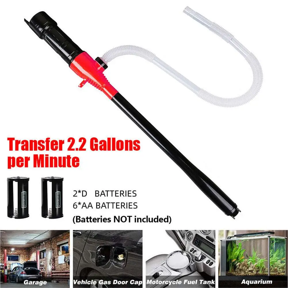 Liquid Oil Transfer Pump Water Pump Powered Electric Portable Suction Car Pumps Vehicle Fuel Gas Transfer 2024 Q1W4