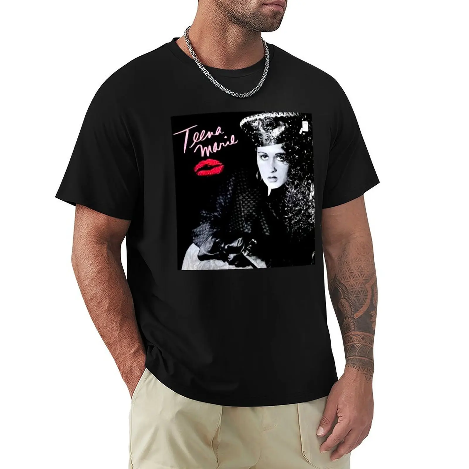 

Teena Marie T-Shirt Basic Short Sleeve T-Shirt for Men