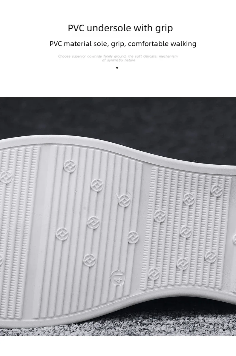 Herren Slip-On Freizeitschuhe für alle Jahreszeiten, neue atmungsaktive, leichte, weichsohlige Outdoor-Flachschuhe, Studenten-Whiteboard-Schuhe – Detail 5