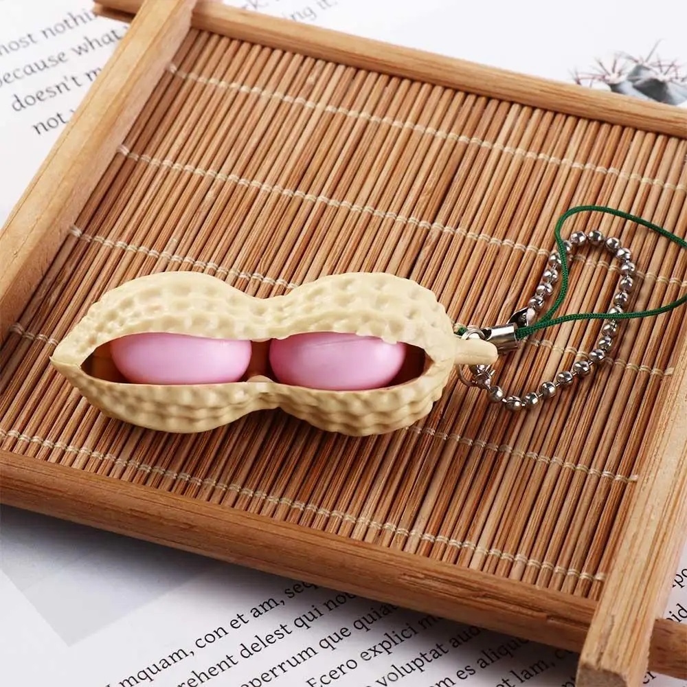 While Away Plastic Key Chain Cute Durable Car Key Pendant Food Shape Simulated Food Key Decoration