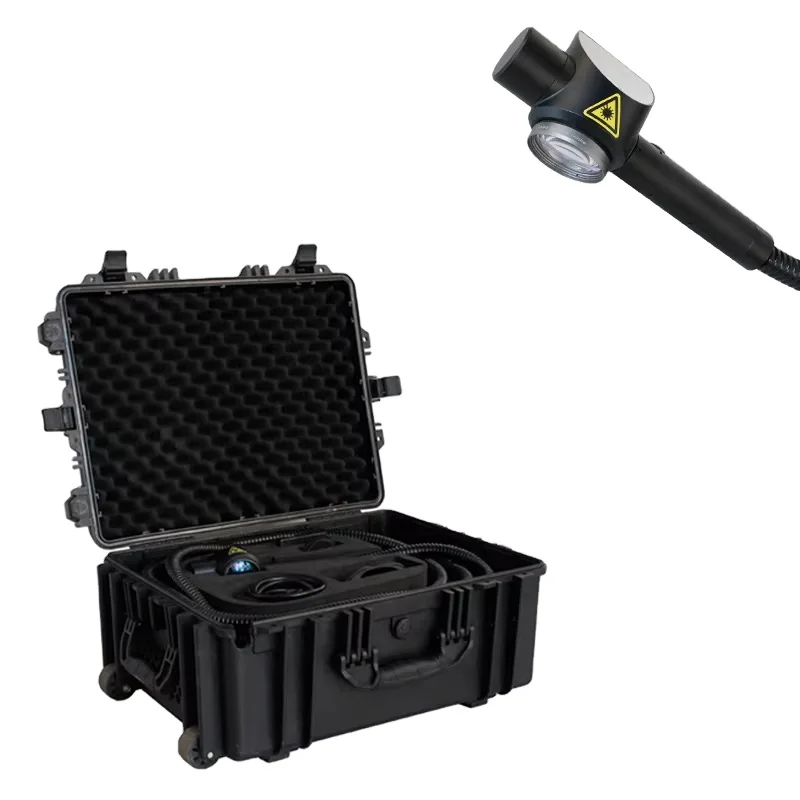 

Best Price Pulse Fiber Laser Cleaning Machine 300W Portable for Stainless Steel Aluminum Leather Non-Destructive New