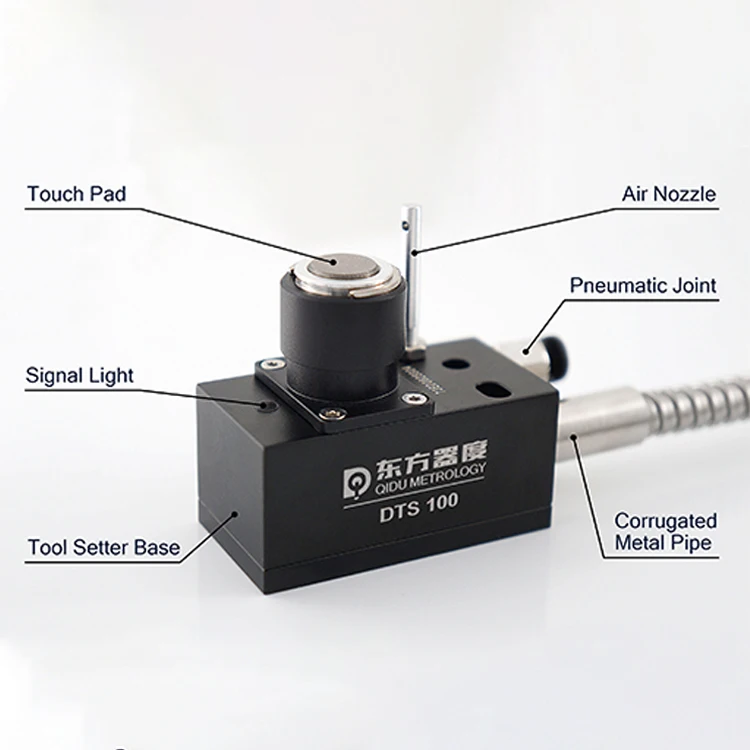 0.001mm High-Precision IP68 CNC Tool Setting Gauge Automatic Zero Setter Tool Pre-setter For CNC Engraving & Knife Setting