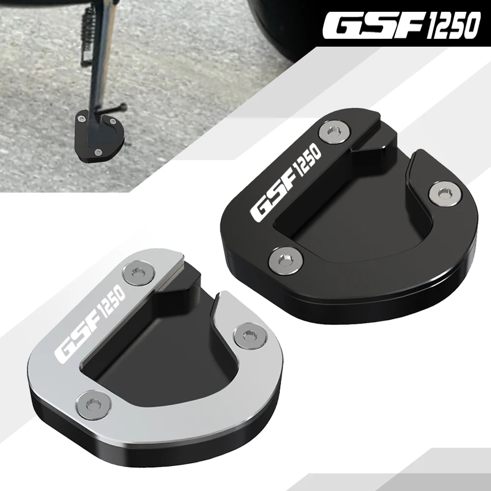 Motorcycle Side Stand Enlarge Kickstand Enlarger Support Extension For Suzuki GSF1250 GSF 1250 S 1250S ABS Bandit 1250 2007-2016 