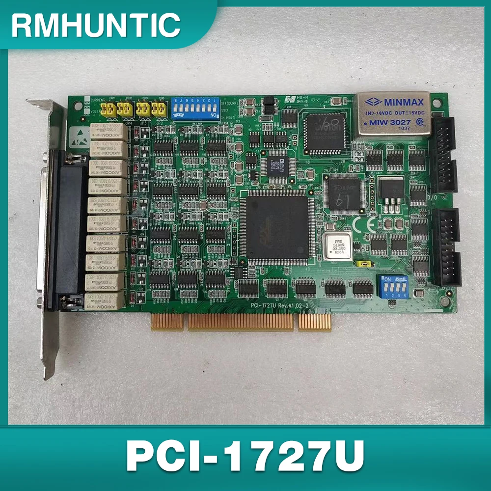 Puerto serie de PCI-1727U14 bits, salida analógica de 12 canales con tarjeta Digital IO para Advantech PCI-1727U