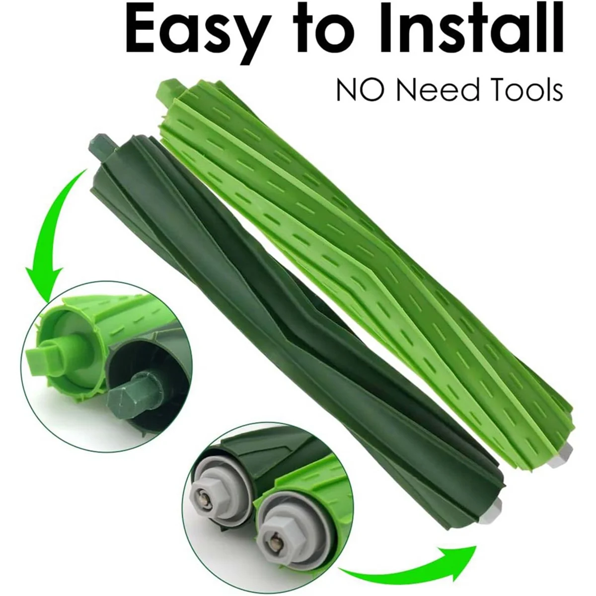 19 Uds para iRobot Roomba Combo J5, J5 + Plus, I5, I5 + Plus piezas de repuesto cepillo lateral de rodillo filtro Hepa bolsa de polvo fregona