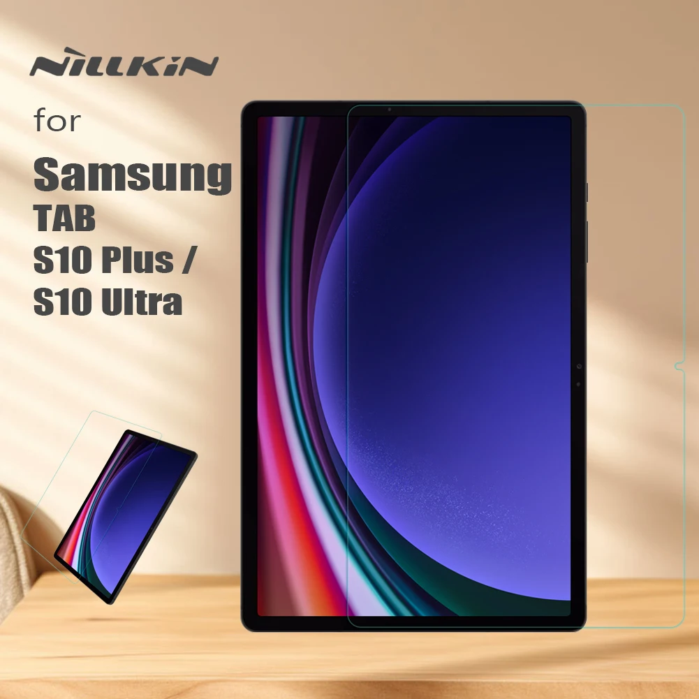 

Nillkin для Samsung Galaxy Tab S10 Plus/S10 Ultra 5G Стекло 9H 2.5D Ультратонкое закаленное стекло Защитная пленка для экрана HD Стекло