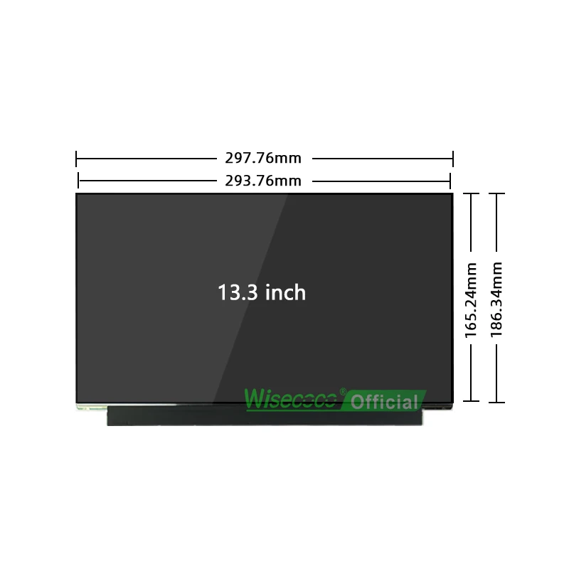 Imagem -02 - Wisecoco-segunda Tela Externa para Laptop Ultra Fino Oled Ips Display Usb-c Placa de Motorista pc Xbox Ps4 Swit 13.3 4k Oled