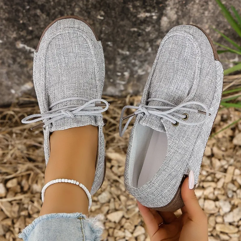 2026 New Women's Sneakers Platform Casual Outdoor Walking Design Vulcanized Shoes Fashion Female Footwear Женская Обувь view 3