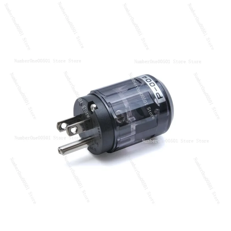 P-004 C-004 Copper Power Connector Platinum  Plated HiFi Audio DIY AC Plug IEC