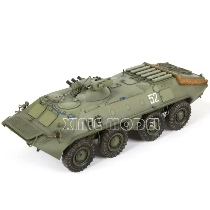 ZVEZDA – kit de modèle de voiture à assembler en plastique, porte-personnaire russe 3587 BTR-70 avec tourelle MA-7 1/35
