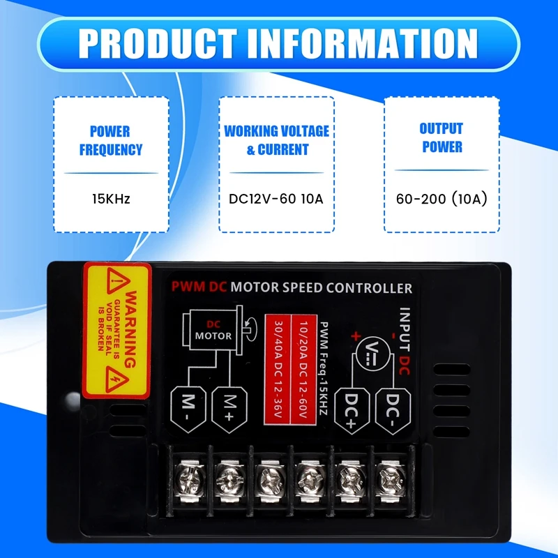 AC62-ブラシ付き DC モータースピードコントローラレギュレータ PWM DC 12V 24V 36V 775 795 ギアモーター電気部品