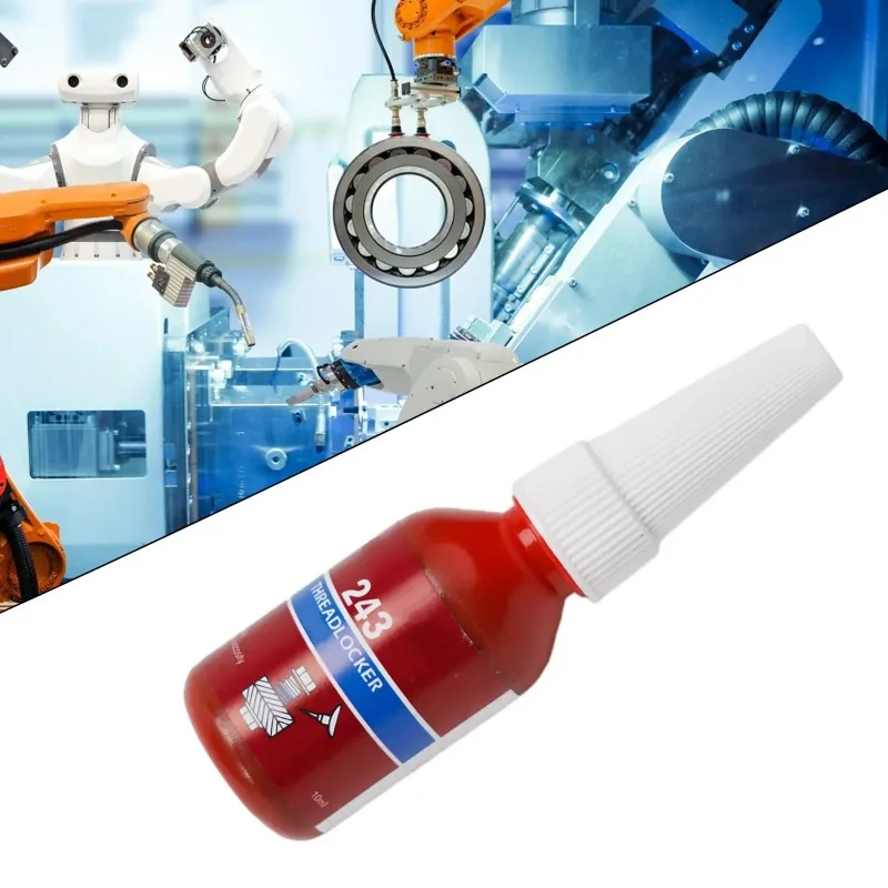 

10ml Thread Lock Glue Screw Locking Agent 243 RETAINER Rusty Metals Glue For Metals Home Improvement Tools Hardware