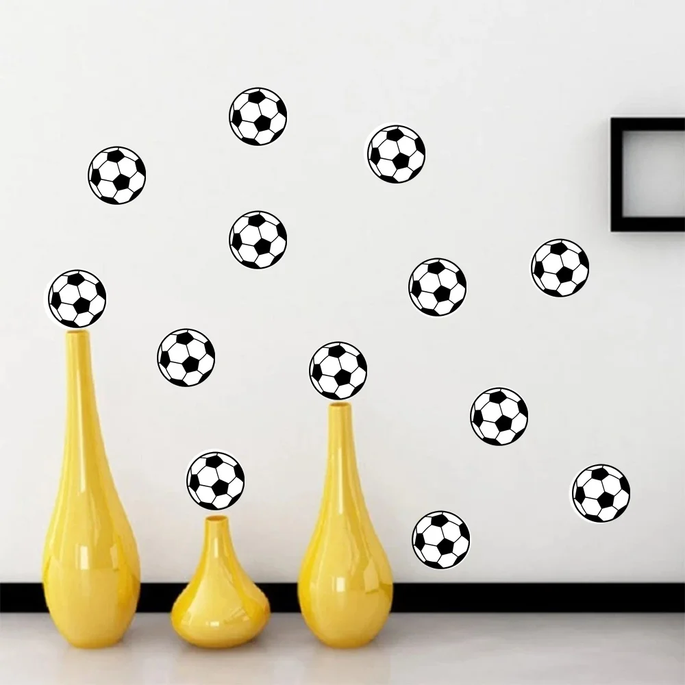 New 23 FOOTBALL Soccer Ball Boys Wall Stickers Home Kid Room Sticker Decals Sticker