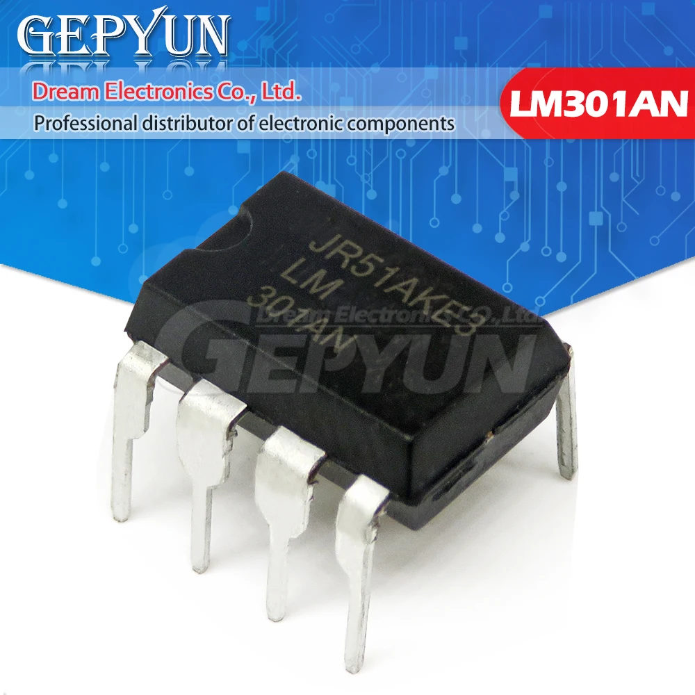 10PCS LM301AN DIP8 LM301 DIP LM301A DIP-8 LM301P 301AN LM301N