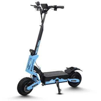 Arwibon 5600W Adult Electric Scooter Dual Motor Top Speed 46MPH, 60V27AH, 11-inch Off-Road Tires Sport Folding E-Scooter with Seat 1