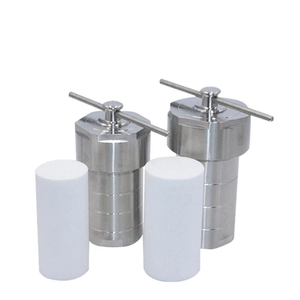 5ml 10ml 15ml 25ml 50ml 100ml 150ml 200ml 250ml 500ml PTFE Chamber In Hydrothermal Synthesis Autoclave Reactor Lined Vess