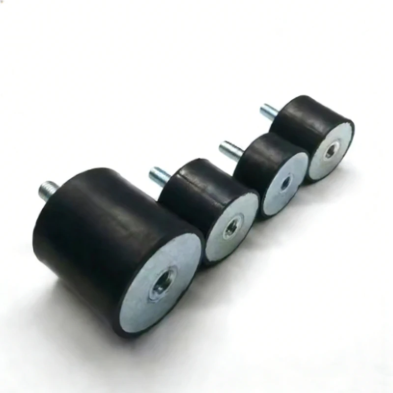 VD-Type 70x40mm~100x90mm Cylindrical Inner Outer Thread Rubber Shock Absorber M10x37-M16x30 Silent Buffering Damping Isolator