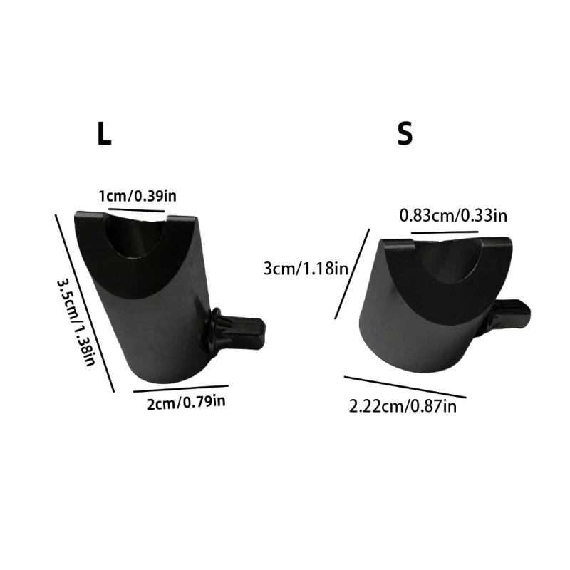 Cymbal Holder Locator Metal Cymbal Holder Positioner Limiter Anti-rotation Suitable for Cymbals 26.5mm & 35mm Option JOME