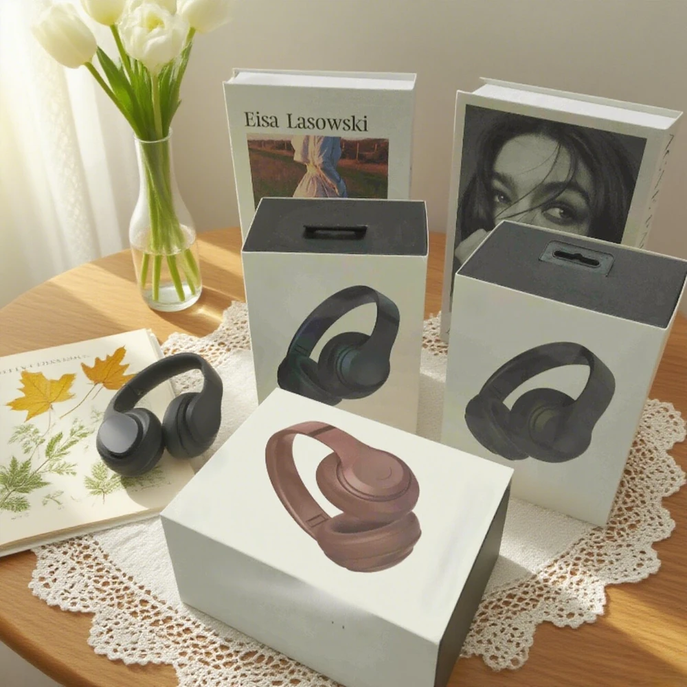 New multifunctional, non in ear, comfortable, high aesthetics Pro recording engineer 4-head wireless Bluetooth music earphones