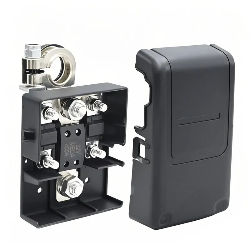 32V 400A Car Battery Distribution Terminal Quick Release Fused Clamps Connector for 4WDs Car Caravans with Cover