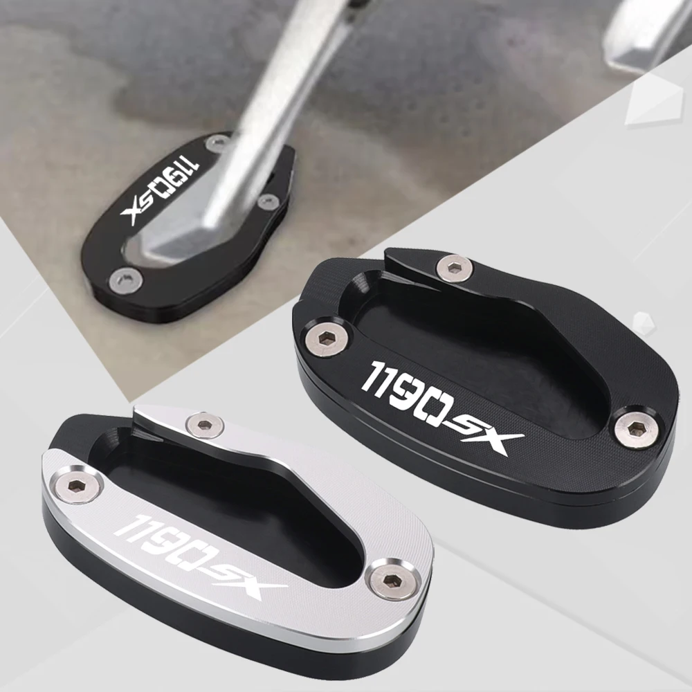 For EBR 1190RX/SX 1190SX 1190RX Motorcycles Foot Support Extension Side Stand Enlarge Support 2014~2025 2023 2022 2021 2020 2019