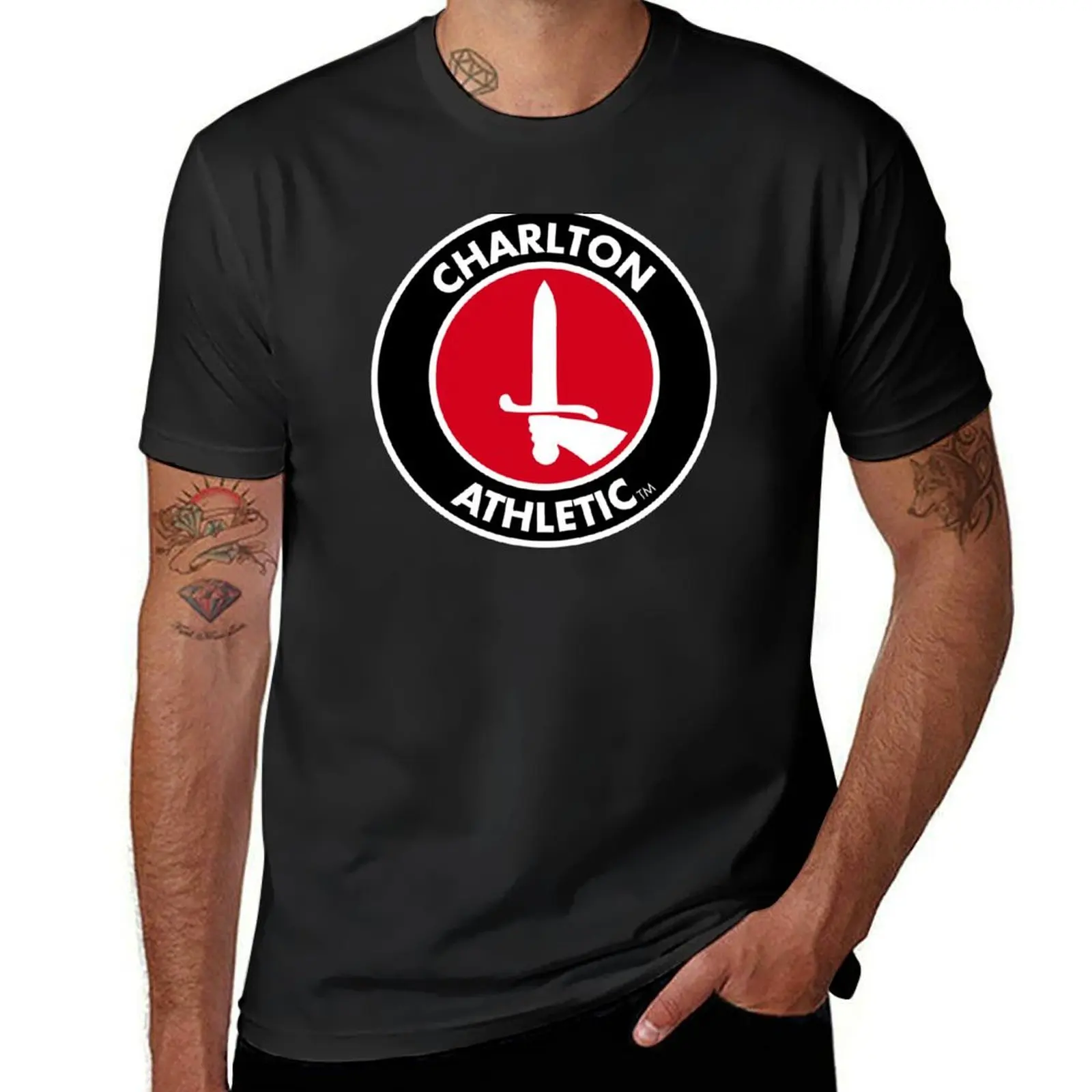 

The Charlton Athletic F.C. T-Shirt plain customs aesthetic clothes mens graphic t-shirts anime
