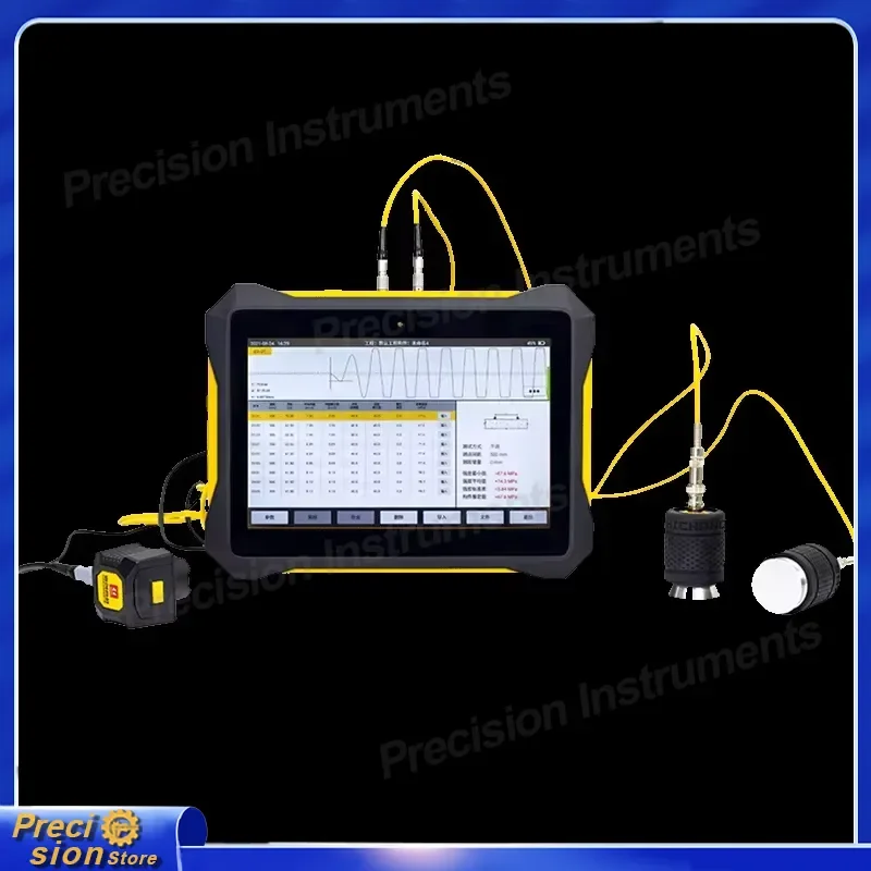 For Concrete Crack Width Depth Detector Ultrasonic Testing Instrument Accuracy 1% IP55 Protection 1 Year Warranty Auto Parts
