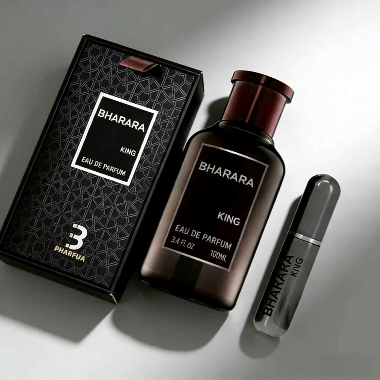 

Men's Aromatic Eau De Parfum Long Lasting Woody Citrus Amber Scent 100ml 3.4oz Spray Perfume Sealed Gift Box