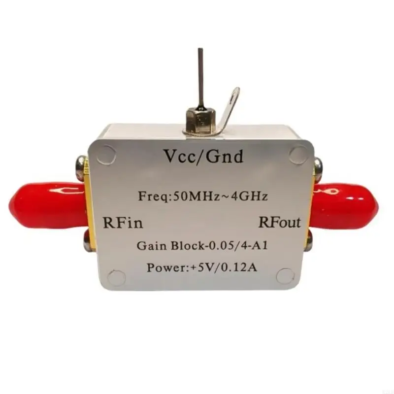 

RF Amplifier, Low Noise 50MHz-4GHz 20dB Gains RF Amplifier Radio Board R2LB