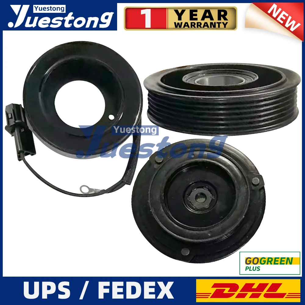 For Kia Rio K2 Hyundai ACCENT VERNA SOLARIS 1.4 1.6 AC Air Compressor Clutch 977014L000 97701-4L000 8FK351272111 977011R000