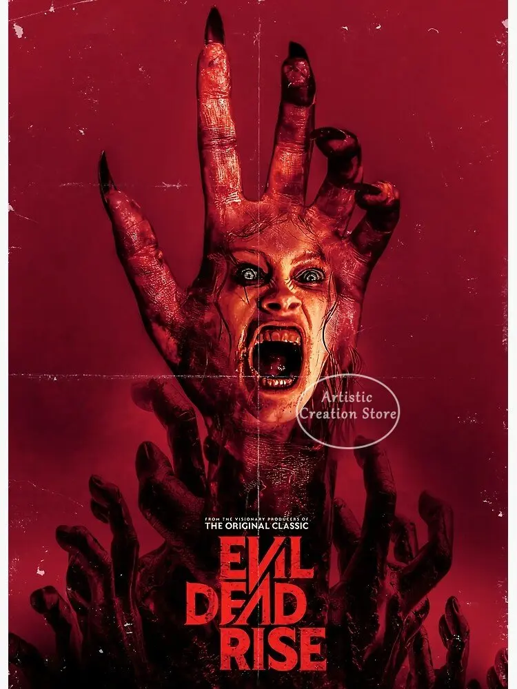 Film d'horreur Evil Dead Rise Print Poster sans cadre | 446 | 447 | 448 | - France