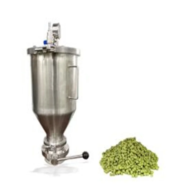 

DRY HOPPING DEVICES Feeding hopper and Dry hop Doser for fermenter equipment