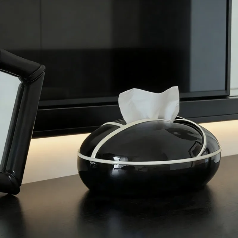 

Modern minimalist art bud tissue box, creative pumping carton, hotel homestay desktop entrance ornament