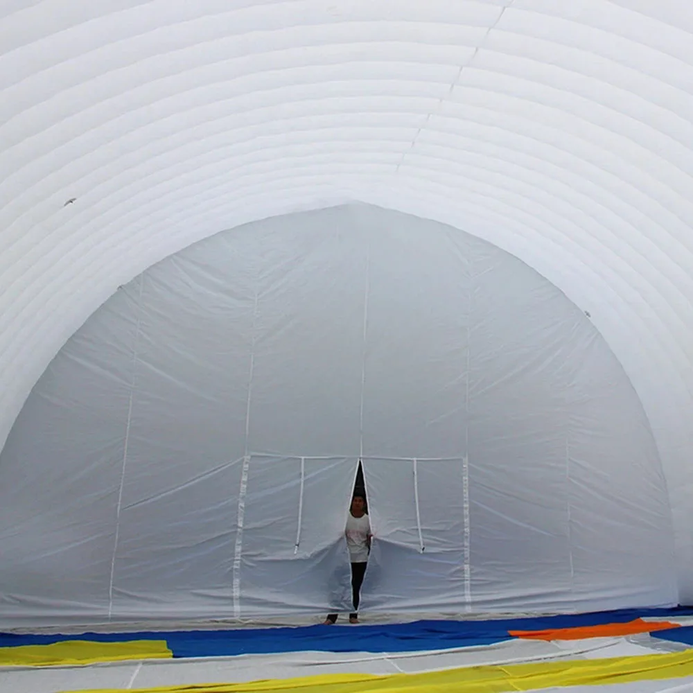 Giant Inflatable Stage Tent Advertising Stage Cover Roof Dome Event Arch Tent with blower For Outdoor Music Festival Concert