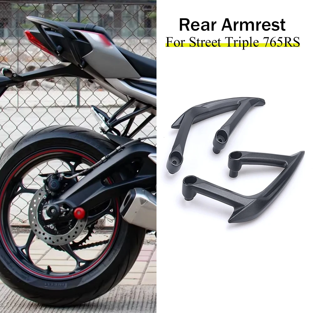 

For Street Triple 765RS 765R 765S 765 RS R S New Motorcycle Accessories Rear Seat Armrests Handle Seat holder