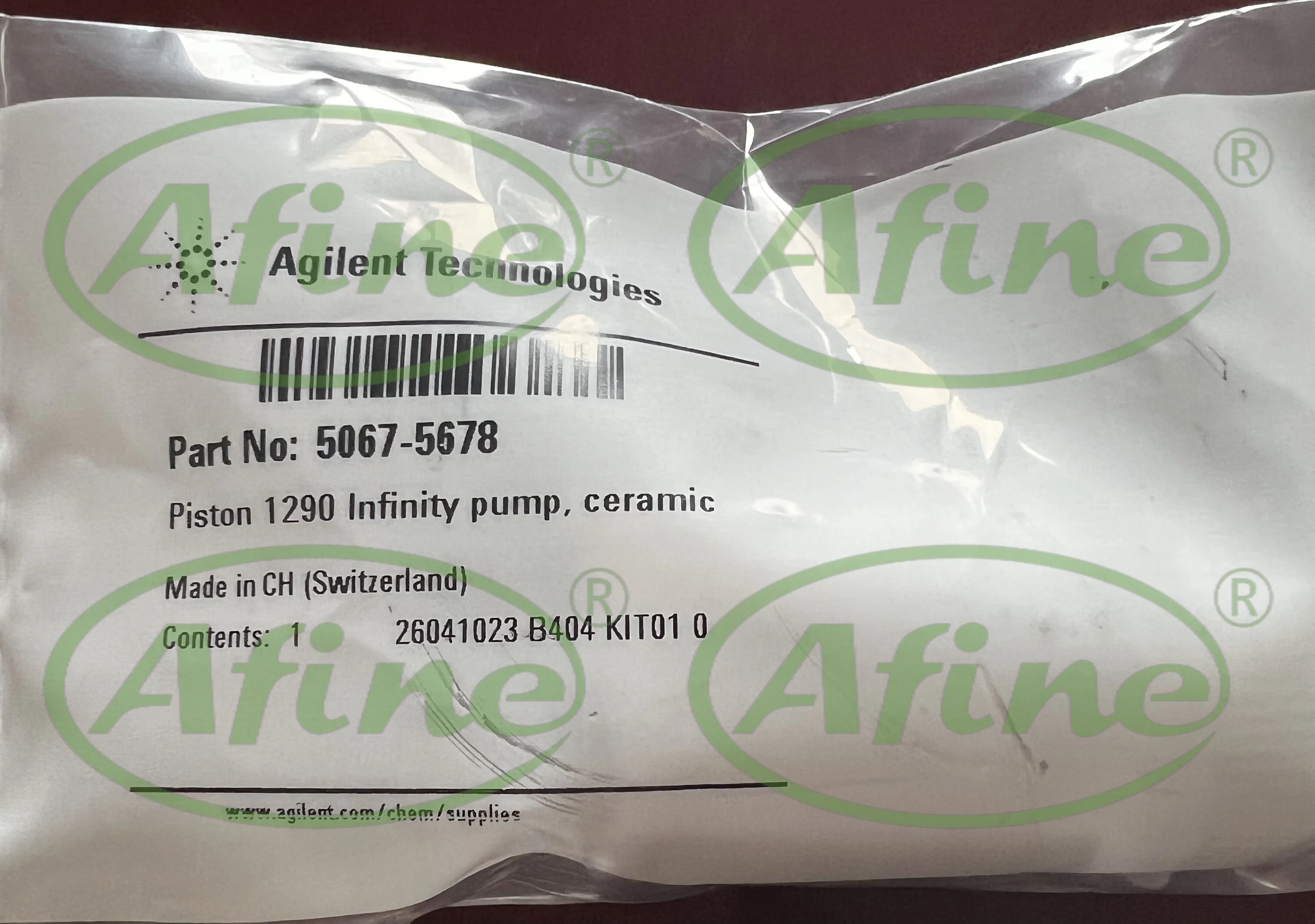 

AFINE Agilent Plunger Rods Gaskets, 5067-5678 Ceramic Plunger Rod for Agilent 1290 Quadruple Binary Pumps