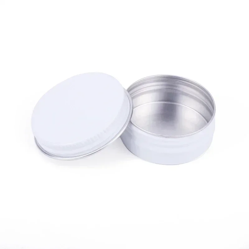 5/10/15/20/30/50/60g Mini Aluminium Doosjes Lege Deksels Blikken Ronde Metalen Ceam Potten Verkrijgbaar in Meerdere Kleuren Cosmetische Verpakkingen