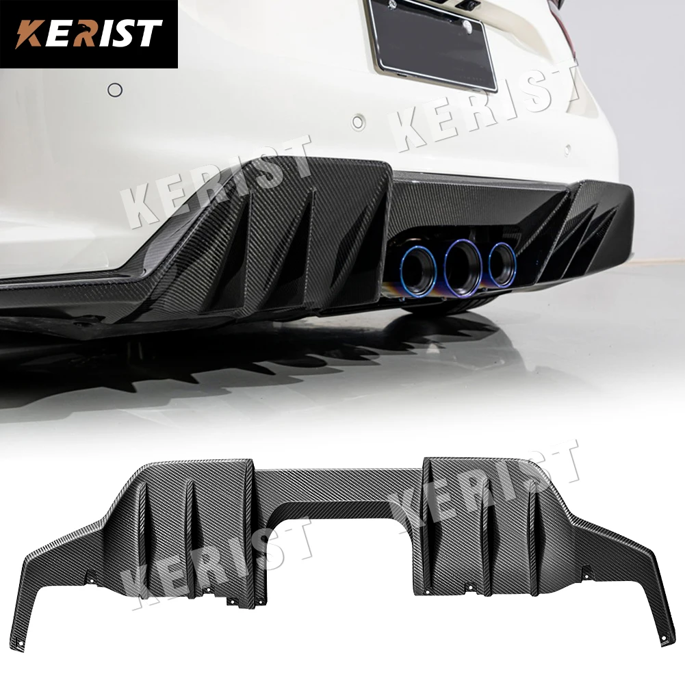 

Carbon Fiber Rear Diffuser Lip Splitter spoiler For Honda Civic Type R FL5 23+