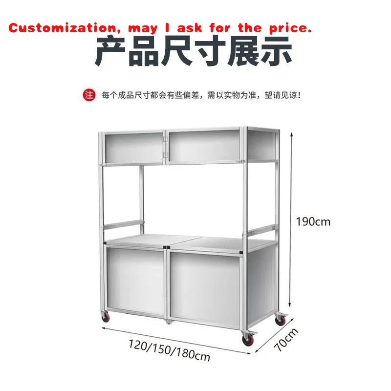 

custom.Commercial Portable Collapsible Foldable Grocery Food Shopping Utility Wagon New Condition Trolley Cart Wheels Folding Fo