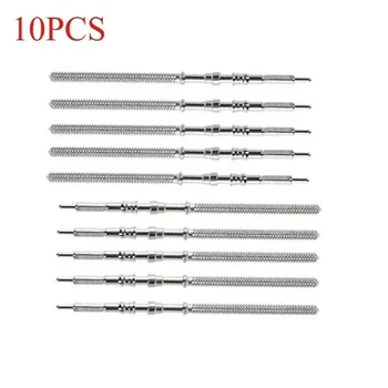 10 ชิ้น 5 ชิ้น 1/2/3/4 ชิ้นนาฬิกา Steel Stem Crown ชุดนาฬิกาสําหรับ NH35 NH36 NH38 NH39 นาฬิกา Stem อะไหล่อะไหล่