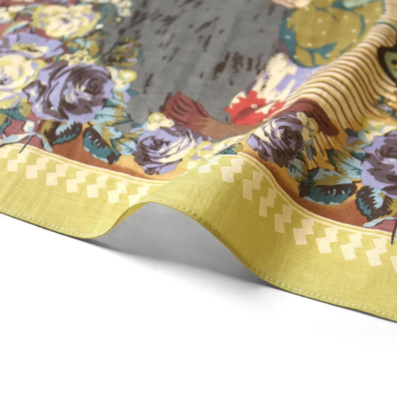 2024aw High Street KAP مناديل على الطراز الياباني للرجال والنساء منديل عتيق غير رسمي ملابس Y2k #5