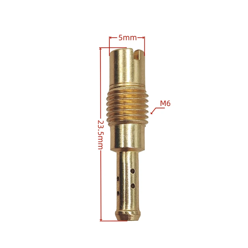 3pcs Pilot Jet Slow Jet for GY6 CVK CBT PE Series Motorcycle Keihin Carb N424-26 (#32 #35 #38 #40 #42 #45 #48 #50#52#55)