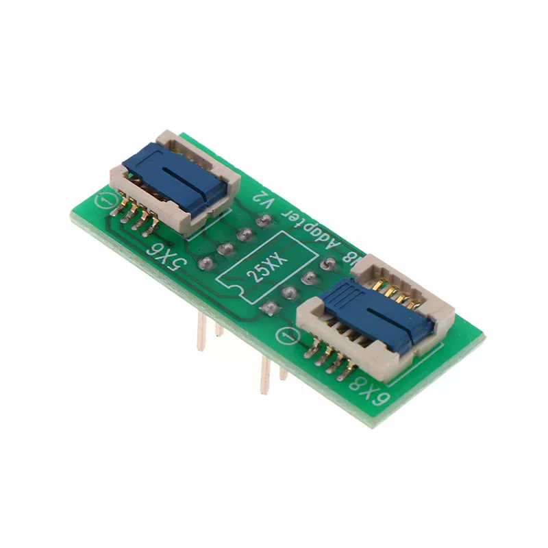 QFN8/WSON8 Universal Adapter, Suitable for 6*5MM & 8*6MM SMT BIOS Chips.