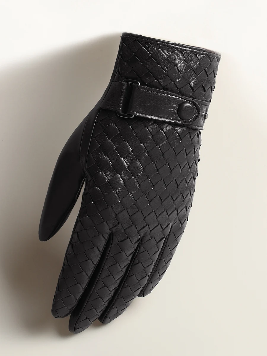 briti-sle-–-gants-en-cuir-d'agneau-veritable-tricotes-pour-hommes-doublure-fine-en-fourrure-pour-la-conduite-chauds-pour-ecran-tactile-automne-et-hiver