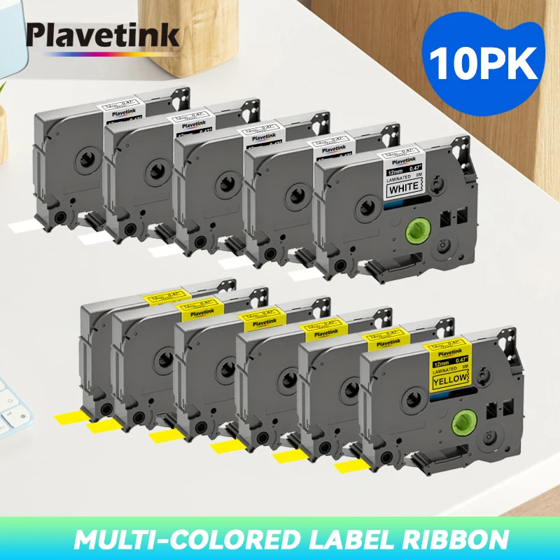 5/10PK AZE-231 Label Tapes Compatible for Brother TZ TZe-231 241 6/9/12/18/24mm Ribbon for P-touch PT-E550W PT-P750W PT-D600