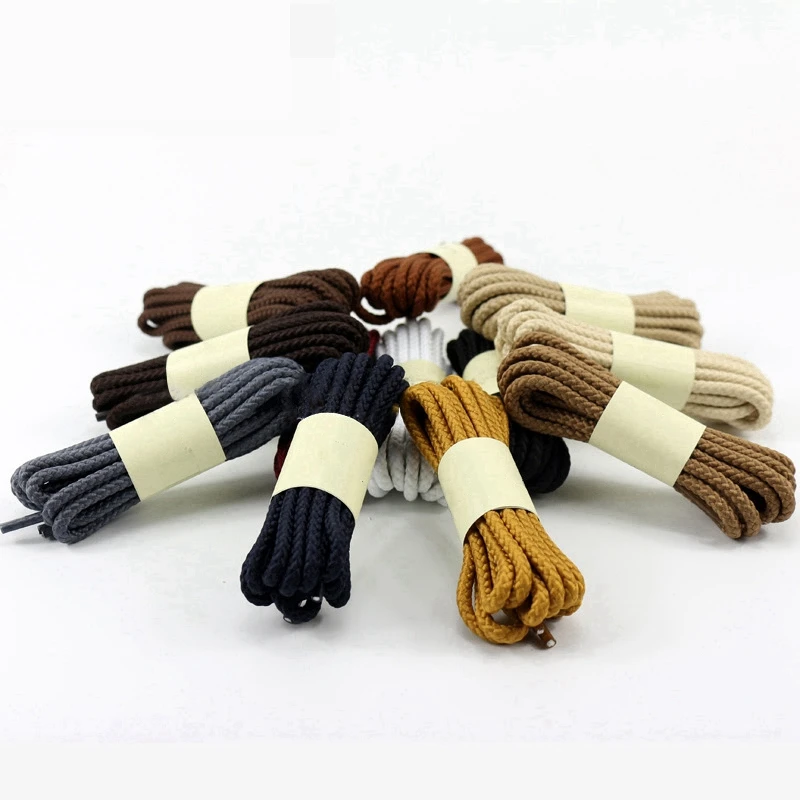 1 Pair of Top Quality Laces Round Shoelaces Round Sneakers Laces Solid Laces Multiple Colors Rich 80 100 120 140 160 Cm Laces