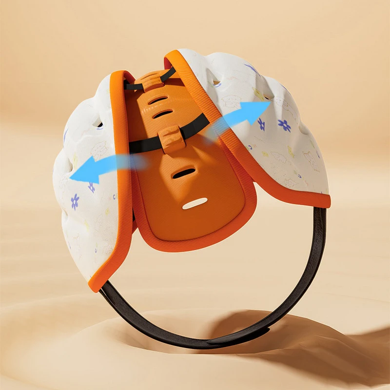 1Pc Baby Safety Hat Child Walking Learning To Walk Adjustable Breathable Head Protection Anti-Fall Cap Infant Protection Gear